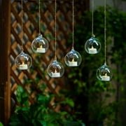 3.15/8cm Hanging Tealight Holder Glass Globes Terrarium Wedding Candle Holder Candlestick 12pcs 3.15/8cm Hanging Tealight Holder Glass Globes Terrarium Wedding Candle Holder Candlestick 12pcs